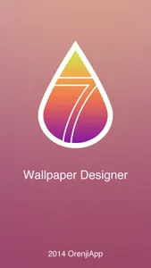 Wallpaper Designer - Design Wallpaper for iOS 7 (Blur and adjust image hue) screenshot 0