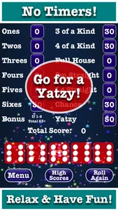 Stress Free Yatzy Classic Dice screenshot 1