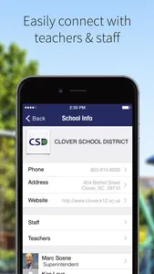 Clover School District screenshot 1