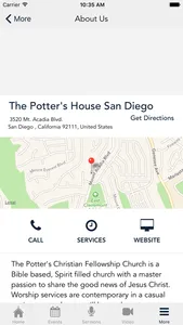 The Potter's House Christian Fellowship Church San Diego screenshot 3