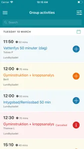 Gruppträning Idrott & förening screenshot 1