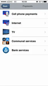 BankAvrasiya MobilBank screenshot 1