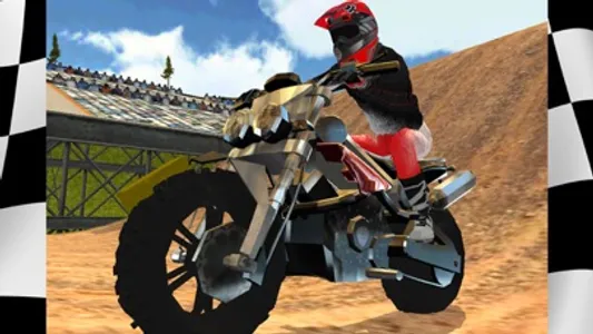 Dirt Bike Motocross Rally Free screenshot 0