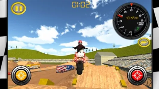 Dirt Bike Motocross Rally Free screenshot 2