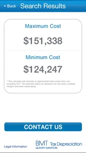 BMT Cost Calc screenshot 2