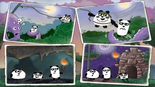 Three Pandas Adventure screenshot 1