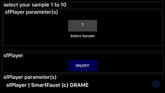 sfPlayer screenshot 1