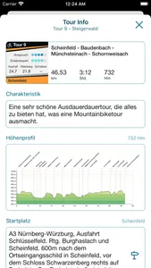 BikeGuide Steigerwald screenshot 5