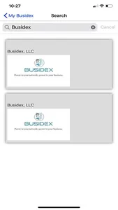 Busidex screenshot 3