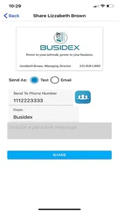 Busidex screenshot 4