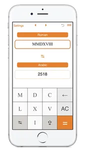 Roman Numerals Converter screenshot 1