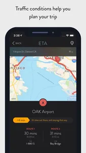ETA - GPS & maps driving times screenshot 2