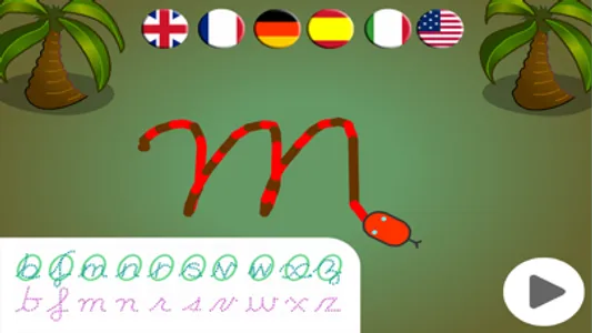 Crazy Cursive Letters Lite screenshot 2