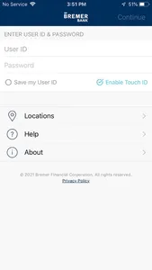 Bremer Bank Mobile screenshot 0