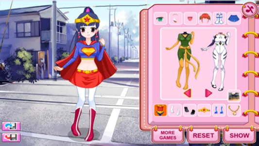 Dress Up Games, Cosplay Girls screenshot 2