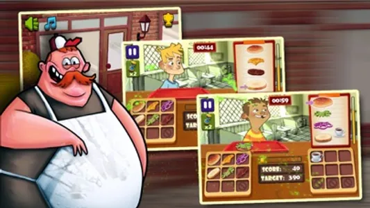 Burger Shop Mania screenshot 0