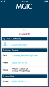 MGIC MI screenshot 1