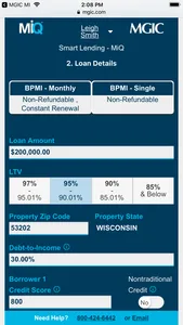 MGIC MI screenshot 2