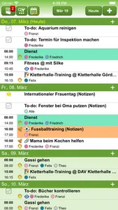 FAMANICE – Familienkalender screenshot 1