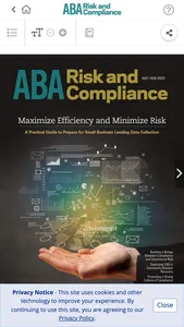 ABA Risk and Compliance screenshot 0