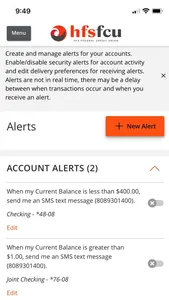 HFS Federal Credit Union screenshot 3