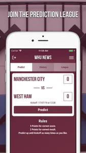 WHU News - Unofficial Fan App screenshot 1