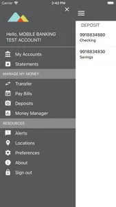 Bank of the Sierra Mobile screenshot 1