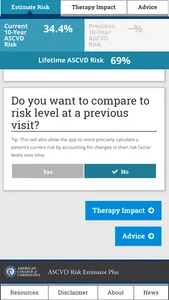 ASCVD Risk Estimator Plus screenshot 2