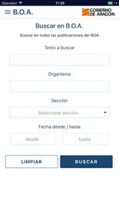 Boletín Oficial de Aragón-BOA screenshot 3