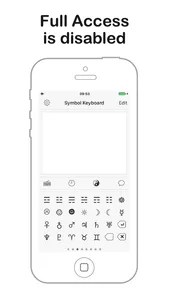 Symbol Keyboard for Texting screenshot 0