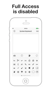 Symbol Keyboard for Texting screenshot 1