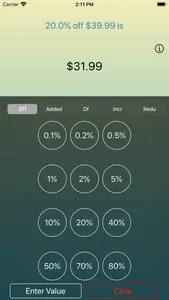 Fast Percent - Calculator Tool screenshot 0