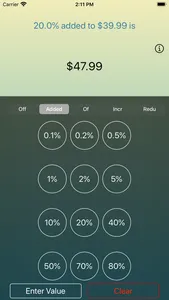 Fast Percent - Calculator Tool screenshot 1