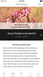 Meditations Daily Devotional screenshot 0