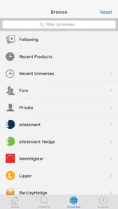 eVestment screenshot 3