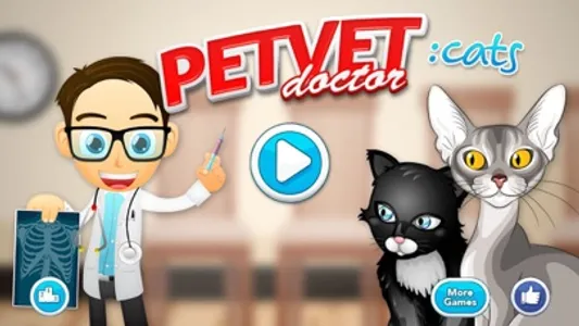 Doctor Games: Pet Vet Cat Care screenshot 4