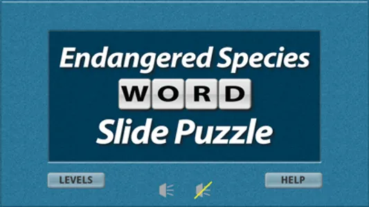 Endangered Species Word Slide screenshot 1