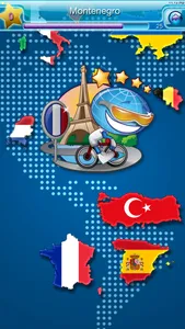 Geo World Plus - Fun Geography Quiz With Audio Pronunciation for Kids screenshot 1