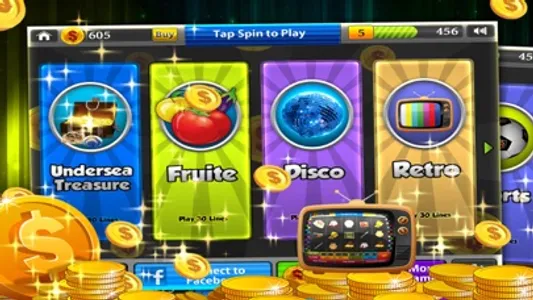 Slots Party Disco Mania Game screenshot 1