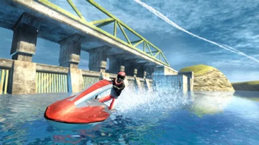 Jetski River Turbo Rally Free screenshot 0