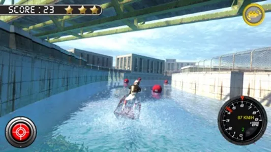 Jetski River Turbo Rally Free screenshot 1