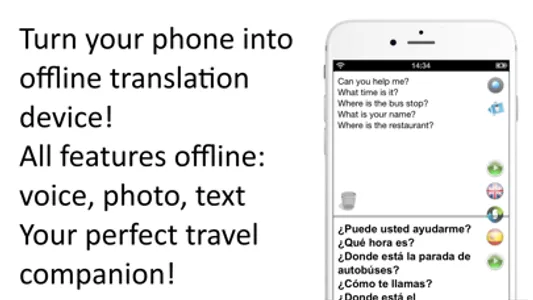 Offline Translator 8 languages screenshot 0