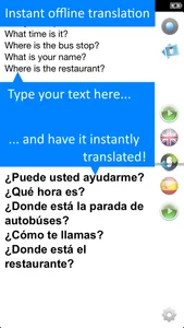 Offline Translator 8 languages screenshot 2