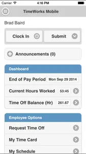 TimeWorksPlus screenshot 2