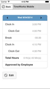 TimeWorksPlus screenshot 3