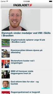 Fagbladet3F screenshot 0