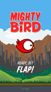 Mighty Bird - The endless & impossible adventure of a new flappy game action hero. screenshot 0