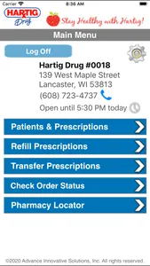 Hartig Pharmacy screenshot 1