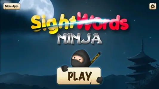 Sight Words Ninja - Slicing Game to Learn to Read screenshot 0