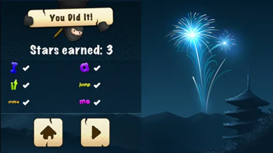 Sight Words Ninja - Slicing Game to Learn to Read screenshot 3